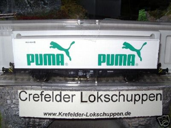 Fleischmann 5243 Spur H0 CONTAINERTRAGWAGEN PUMA #ey