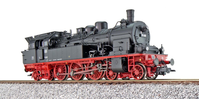 ESU 31187 =+~ Dampflok, H0, T18, 78 468 Museum, Schwarz, Ep