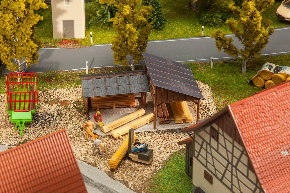 Faller 180498 Spur H0 Holzlagerschuppen          22,99
