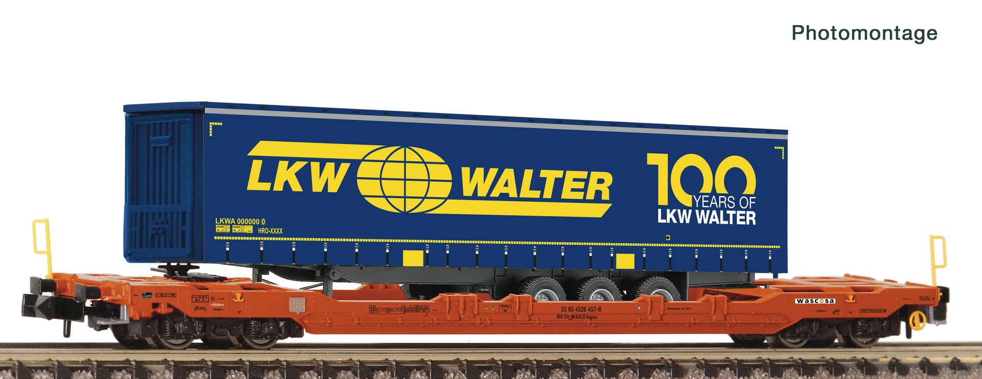 Fleischmann 6660083 Taschenwg. T5 + LKW Walter