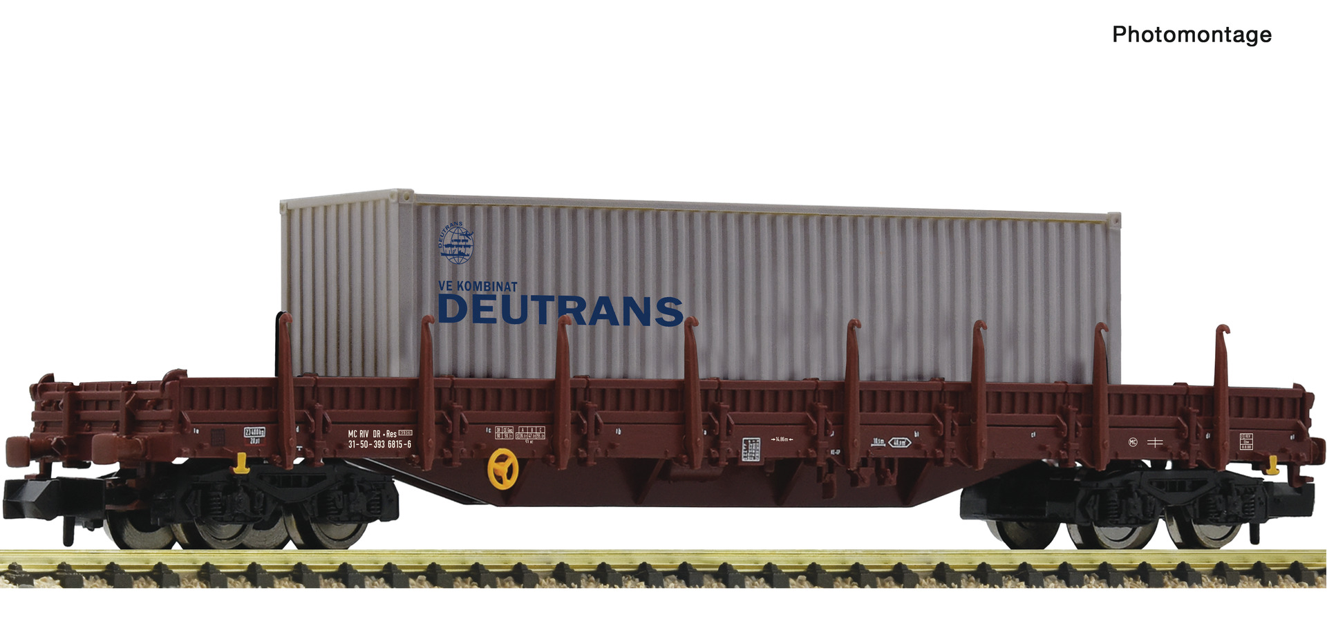 Fleischmann 6660045 Rungenwagen Res + 40,Cont.