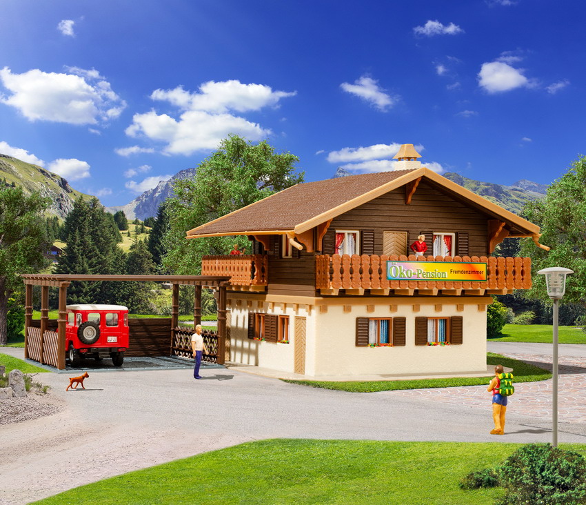 Vollmer 43961 Spur H0 Pension mit Carport          31,95