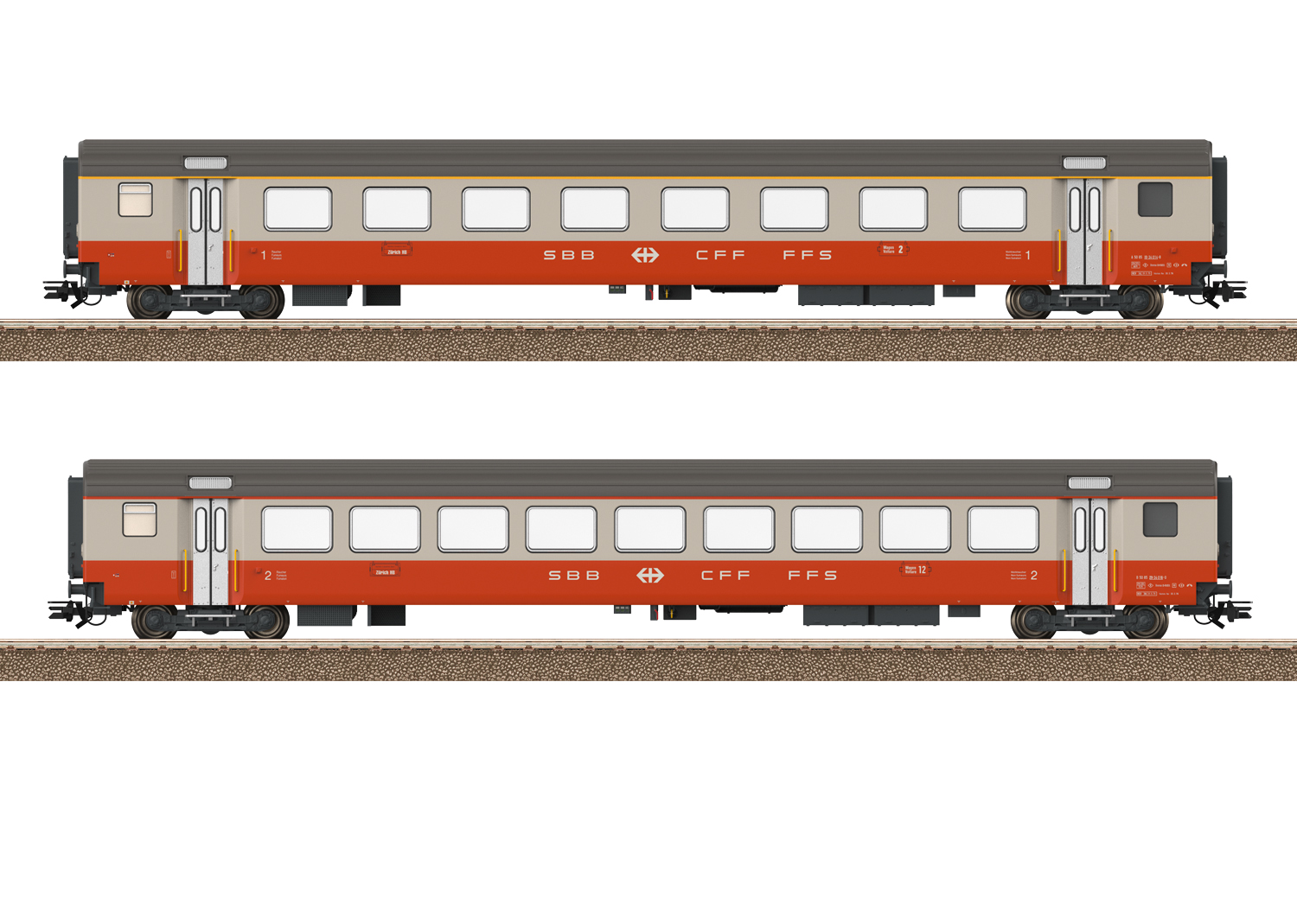 Trix 23691 Spur H0 Personenwagen-Set Swiss Express    199