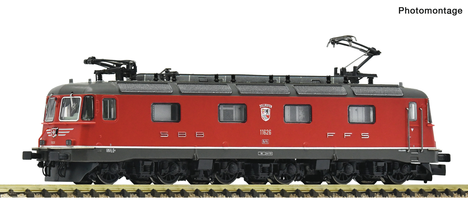 FLEISCHMANN 7560047 Spur N  E-Lok Re 6/6 SBB