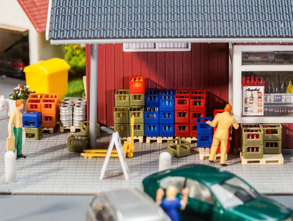 Faller 180353 Spur H0 Getränkehandel-Inneneinrichtung