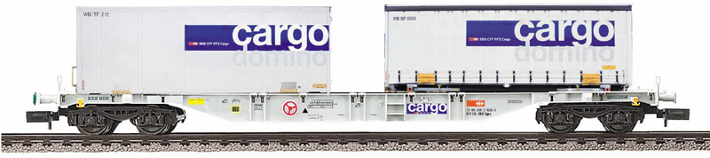 Spur N CONTAINER-TRAGWG.CARGO DOMINO SBB