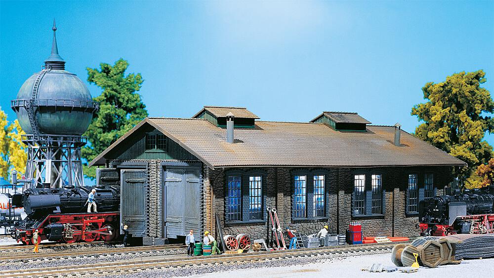Faller 120165 Spur H0 Lokschuppen, 2-ständig          79,99