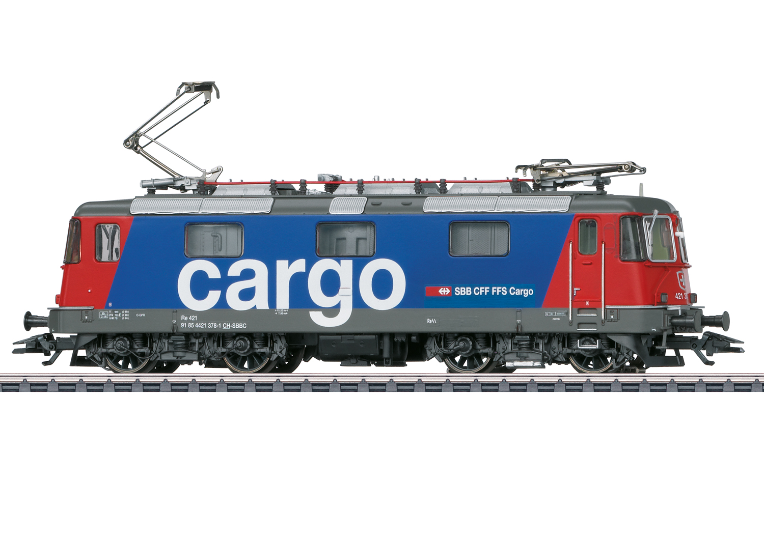 Märklin 37340 H0 E-Lok Re421 378-1 SBB Cargo SOUND Ep 6 385,