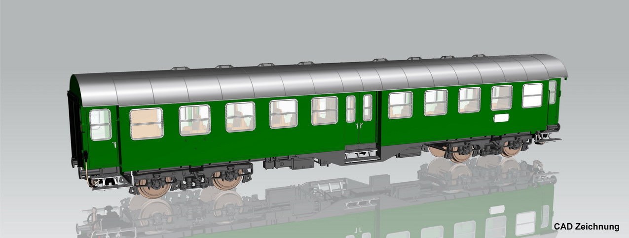 PIKO 58863 Spur H0  Umbauwagen 2. Kl. B4yg DB IV    69