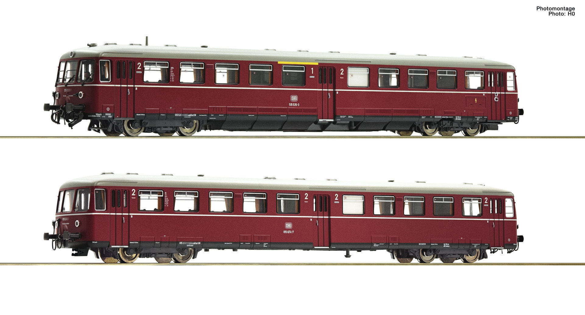 Fleischmann 740100  Spur N Akku-Triebzug BR 515 DB rot