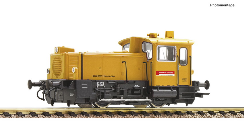ROCO 78021 Spur H0  Diesellok BR 335 DB Bauzug