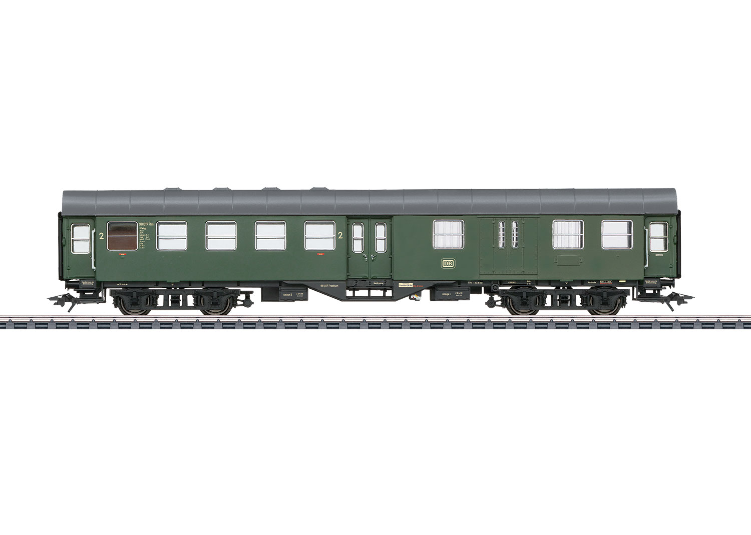Märklin 41330 H0 Personen-/Gepäckwagen 2.Kl.DB Umbauwagen