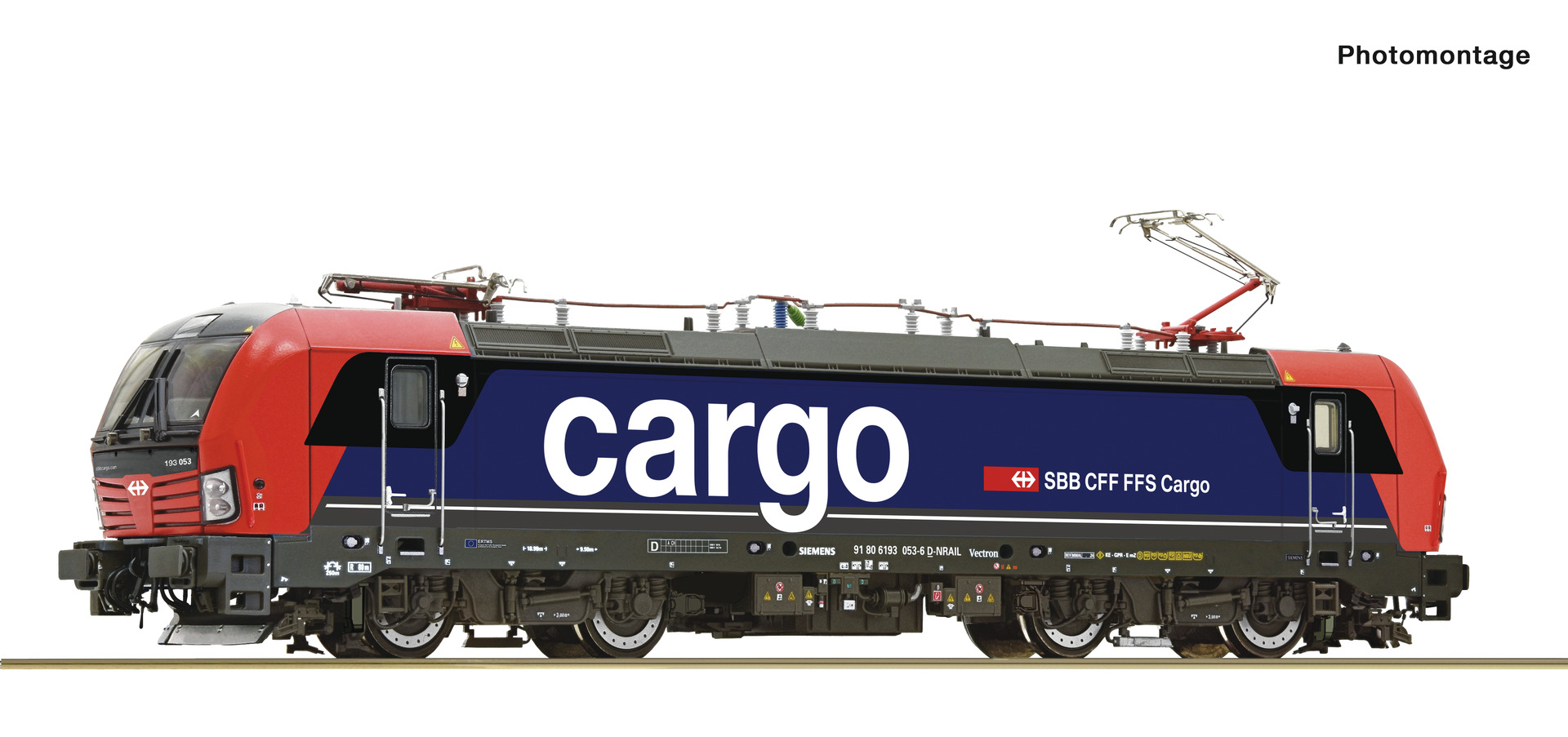 ROCO 7500130 Spur H0 E-Lok BR 193 SBB DC              299,9