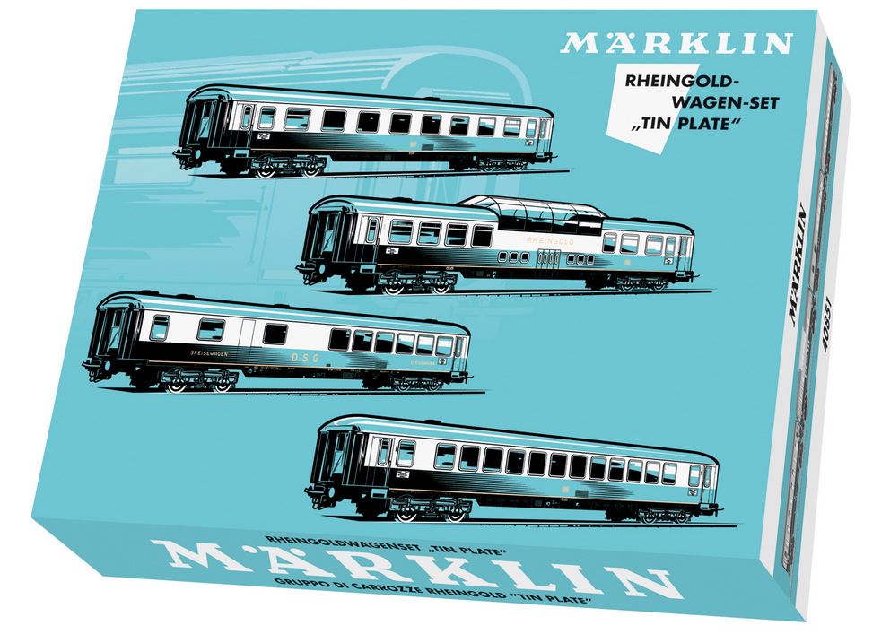 Märklin 40851 H0 TEE-Set Rheingold DB             NH2023 ###