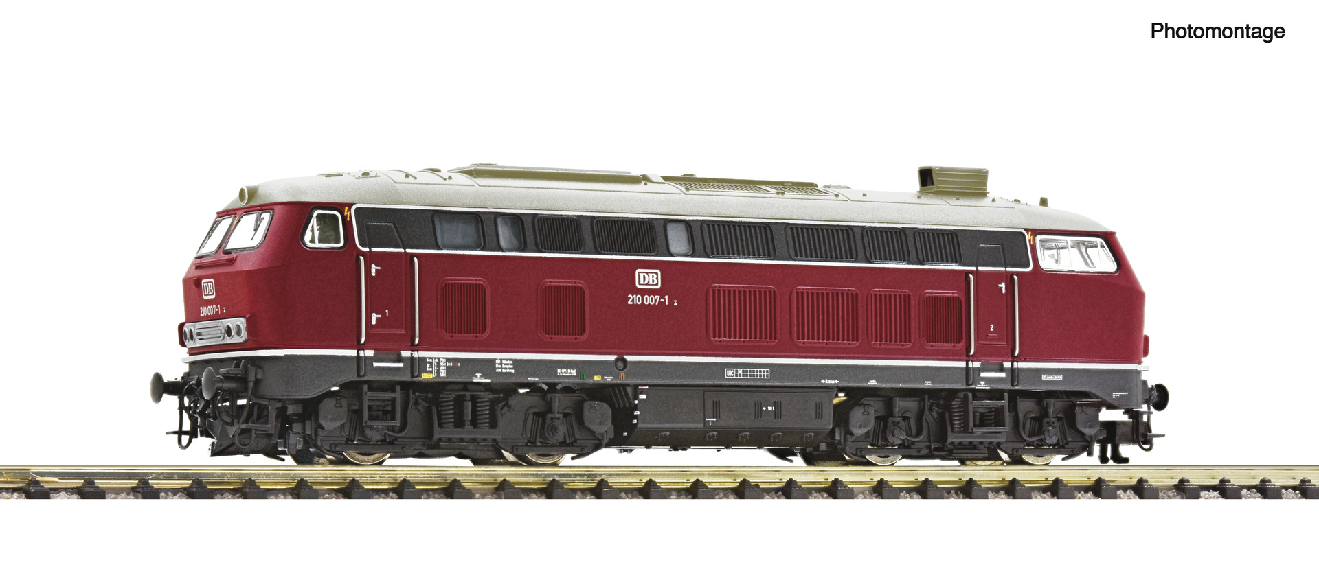 Fleischmann 7360008 Diesellok BR210 DB