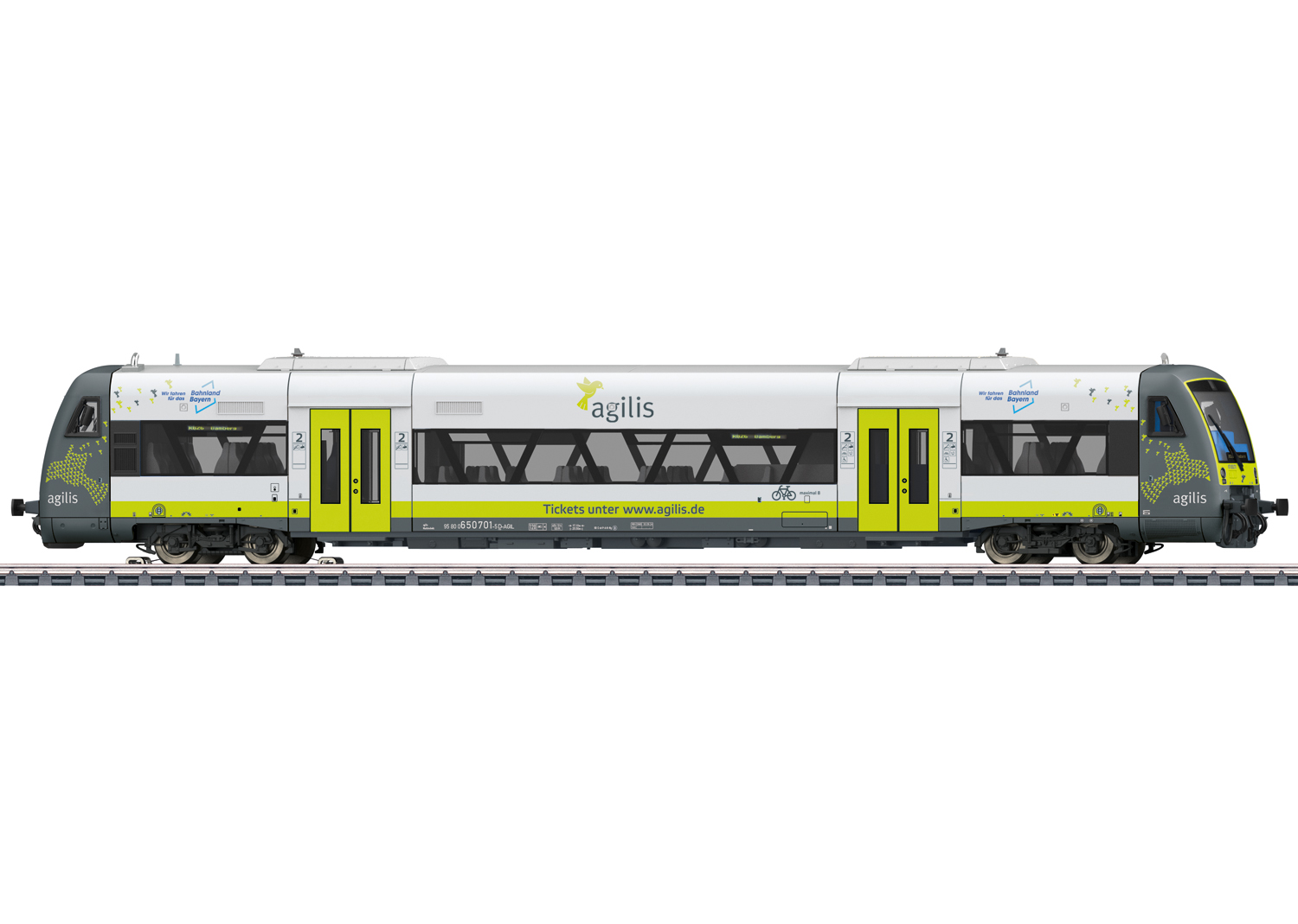 Märklin 36968 Spur H0 Dieseltriebwagen RS agilis      269