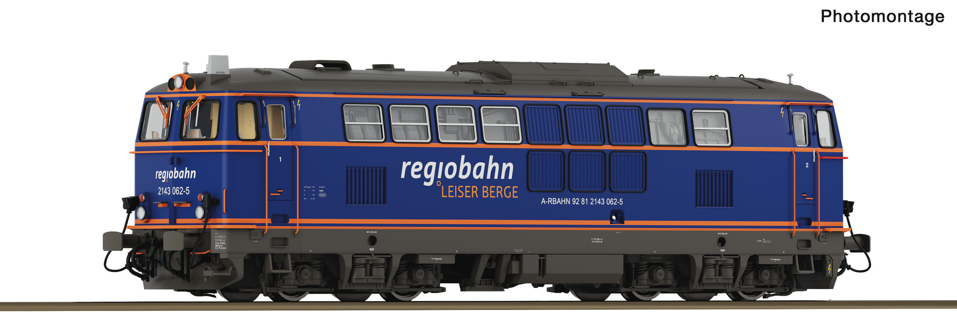 ROCO 7320093 Spur H0 Diesellokomotive 2143 062-5 AC   329,9