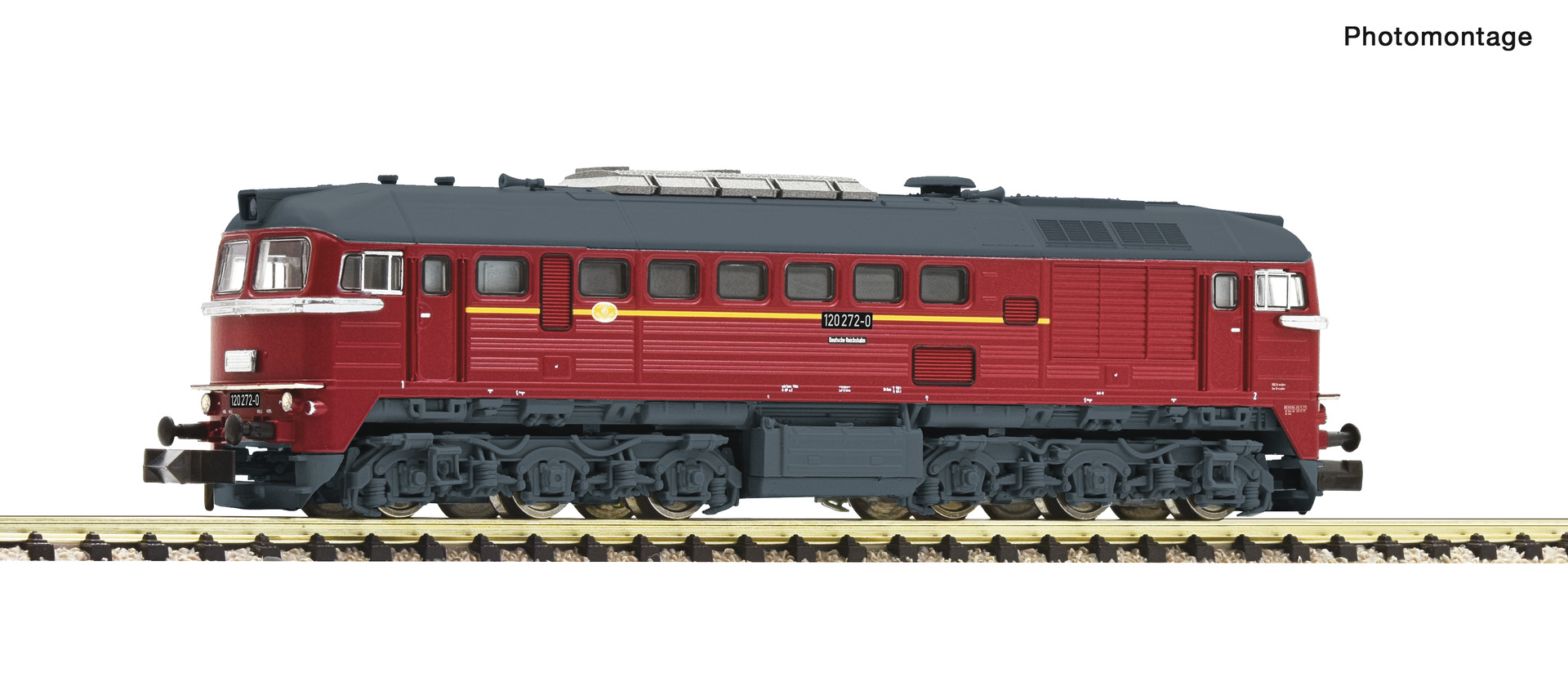 FLEISCHMANN 7370030 Spur N  Diesellok BR 120 DR DCC-Sound