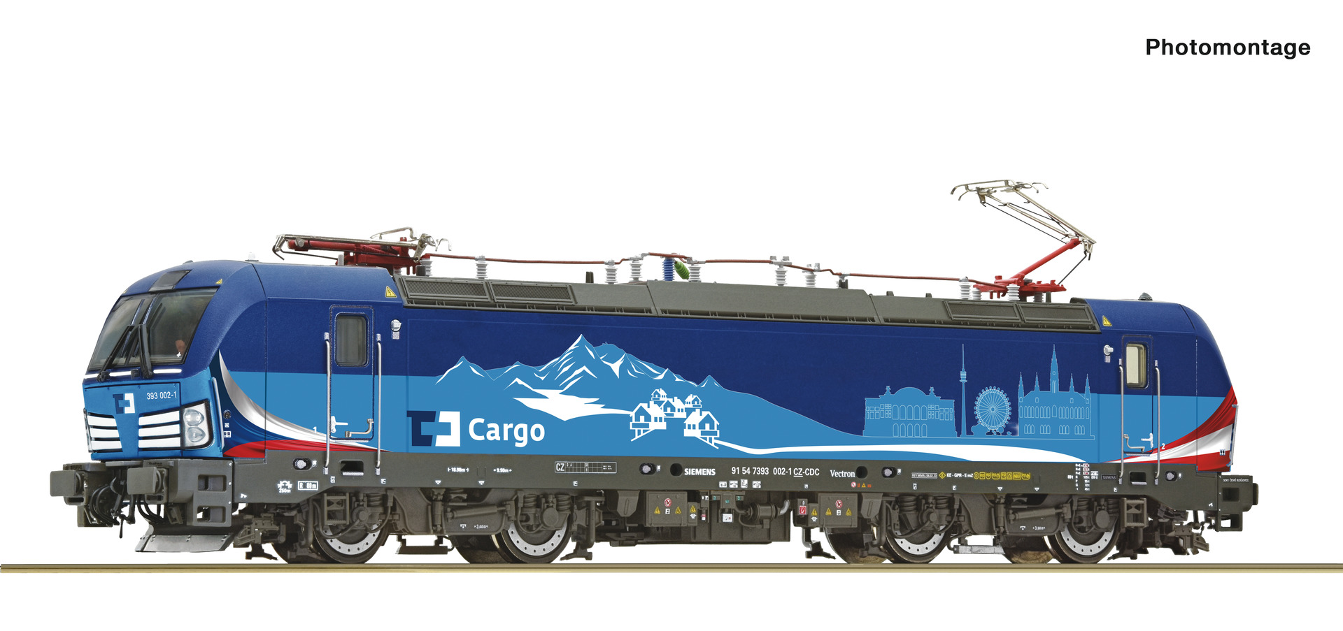 ROCO 7500113 Spur H0 E-Lok BR 193 CD Cargo DC         269,9