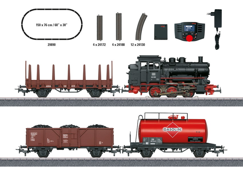 Märklin 29890 Spur H0  Digital-Startpackung Güterzug m269