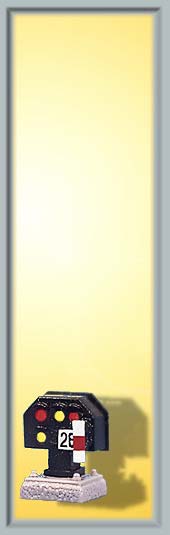 Viessmann 4018 Spur H0 Licht-Sperrsignal, nieder   29,5