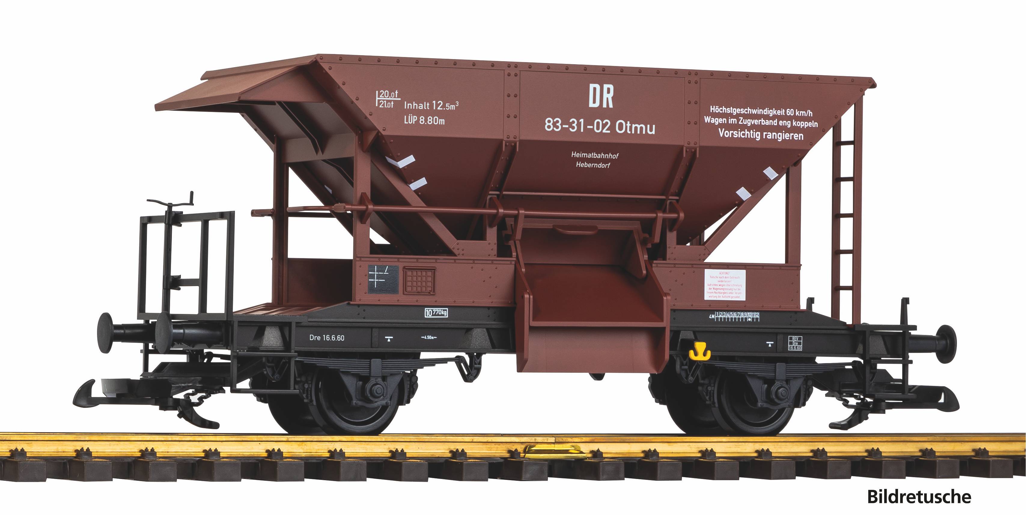 PIKO 37854 Spur G Selbstentladewagen DR III         187