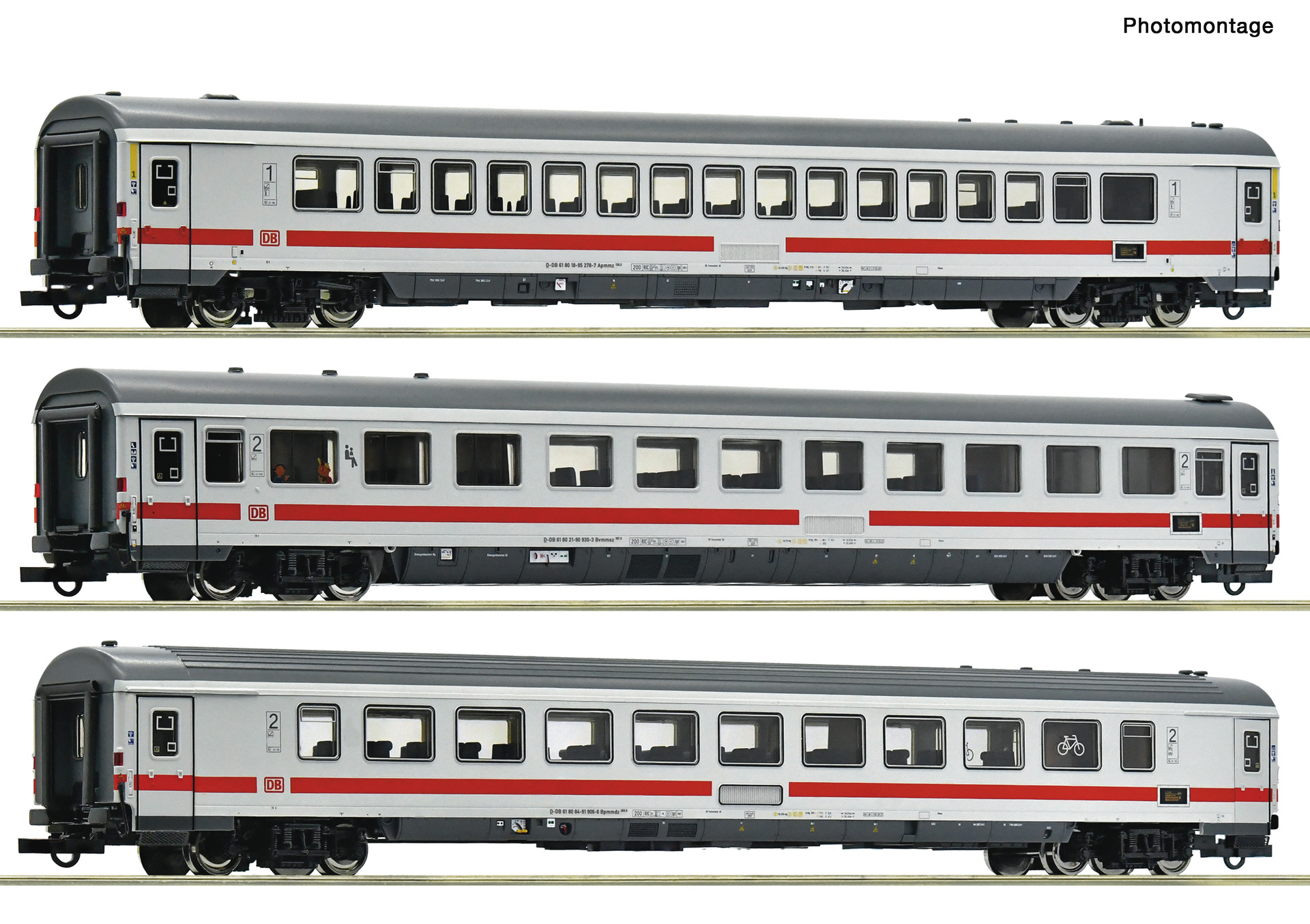 ROCO R6200183 Spur H0 3-tlg. Set 1: IC 2013 „Allgäu“ D229,9
