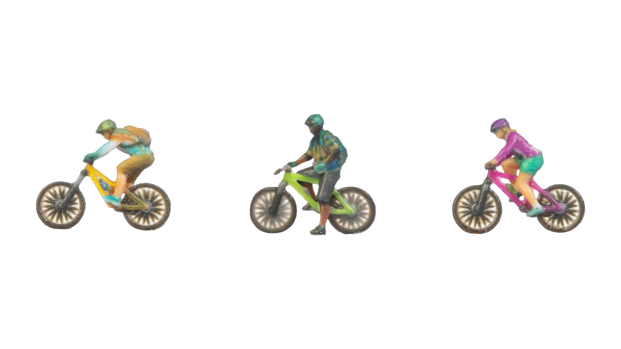 NOCH 44834 Spur Z Mountainbiker 3 Figuren           13,99