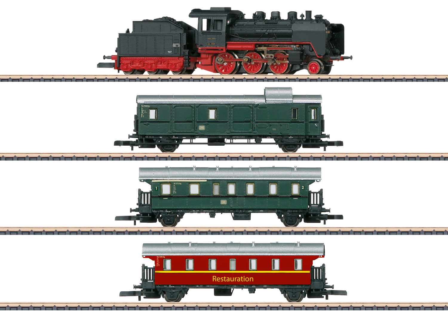 Märklin 81874 Spur Z  Startpackung Museumspersonenzugm299