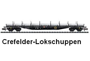 Spur N Niederbordwagen mit 2 Containern Ep.IV DBAG