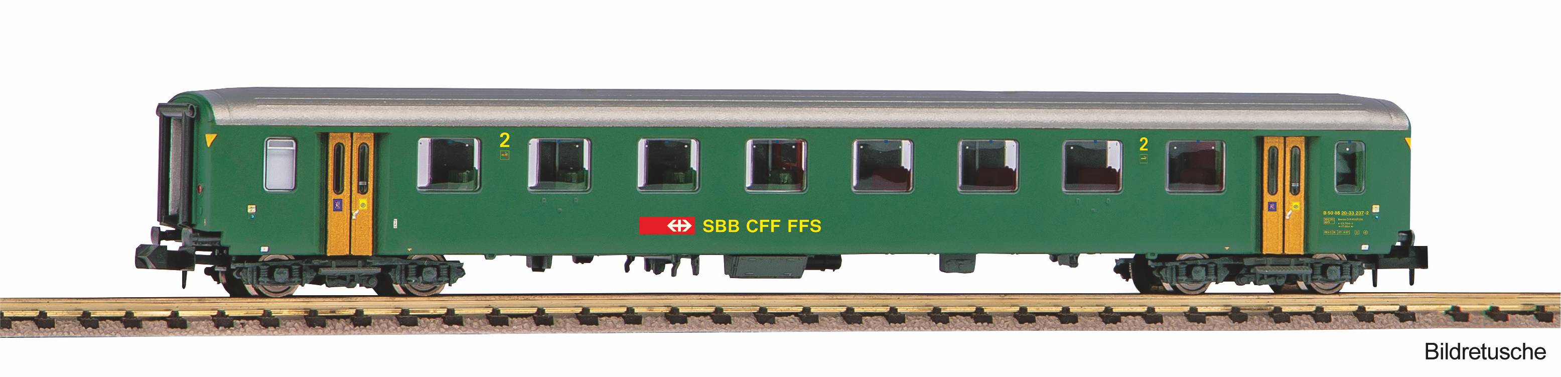 PIKO 94379 Spur N   N-Personenwagen EW I, 2. Klasse 77