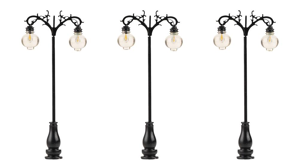 Faller 180107 Spur H0 LED-Laterne, Hängeleuchten, kaltweiß,