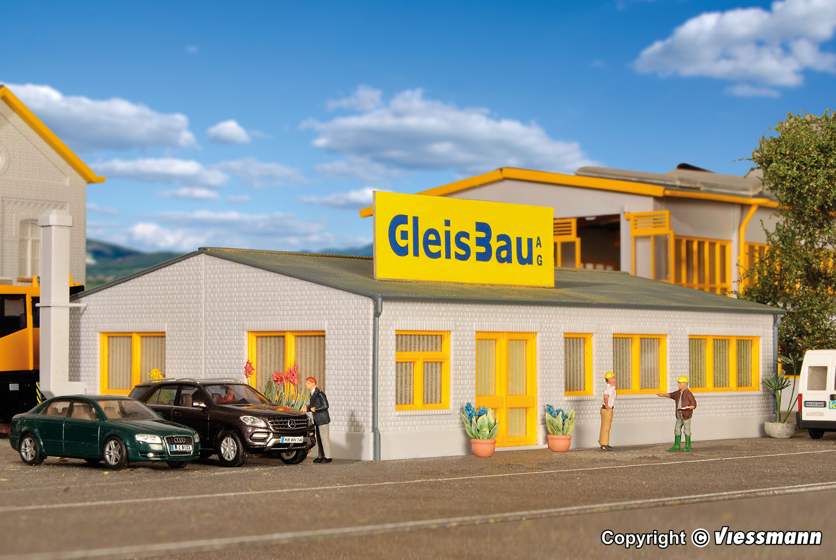 Kibri 39325 Spur H0 Werkskantine GleisBau          32,95