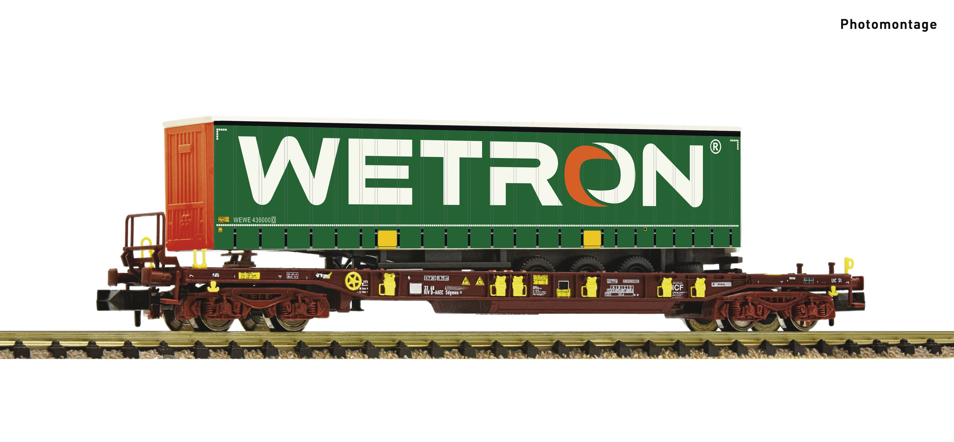Fleischmann 825057 Spur Spur N Taschenwagen T3 AAE+Wetron ##
