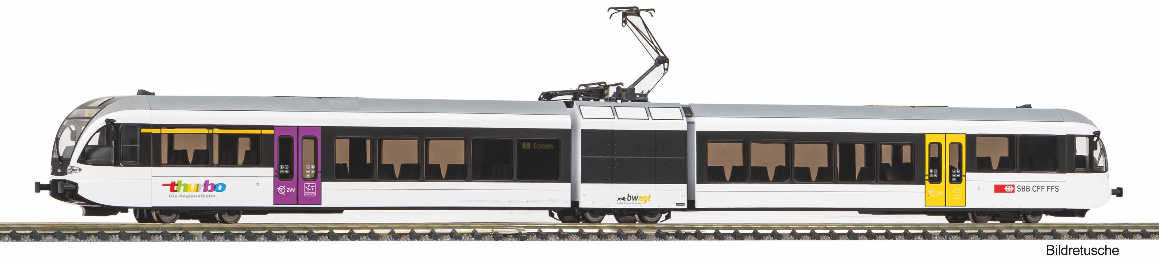 PIKO 40239 Spur N   N Elektrotriebwagen GTW 2/6 THUR335