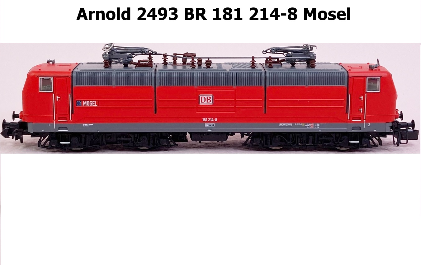 Arnold 2493 Spur N DB, Elektrolokomotive BR 181