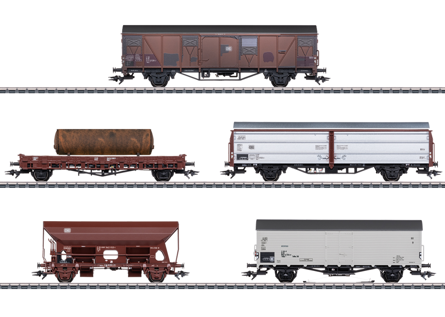 Märklin 47371 Spur H0  Güterwagen-Set zur Baureihe 193249