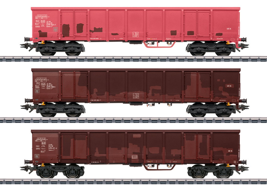 Märklin 47188 Spur H0  Hochbordwagen-Set Eanos-x