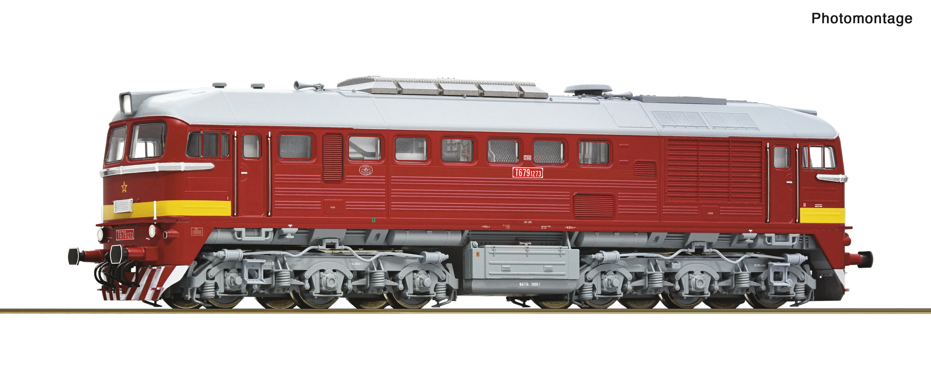ROCO 7300061 Spur H0 Diesellok T679.1 CSD DC          254,9