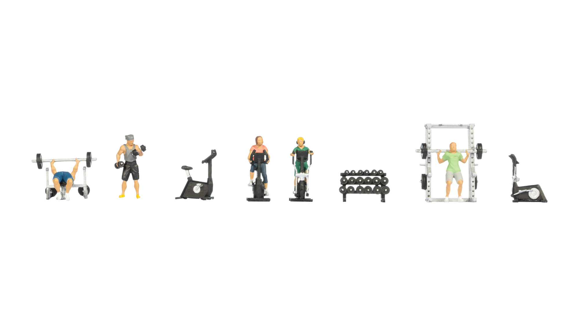 NOCH 16292 Spur H0 Figuren-Themenwelt „Fitness-Studi33,99