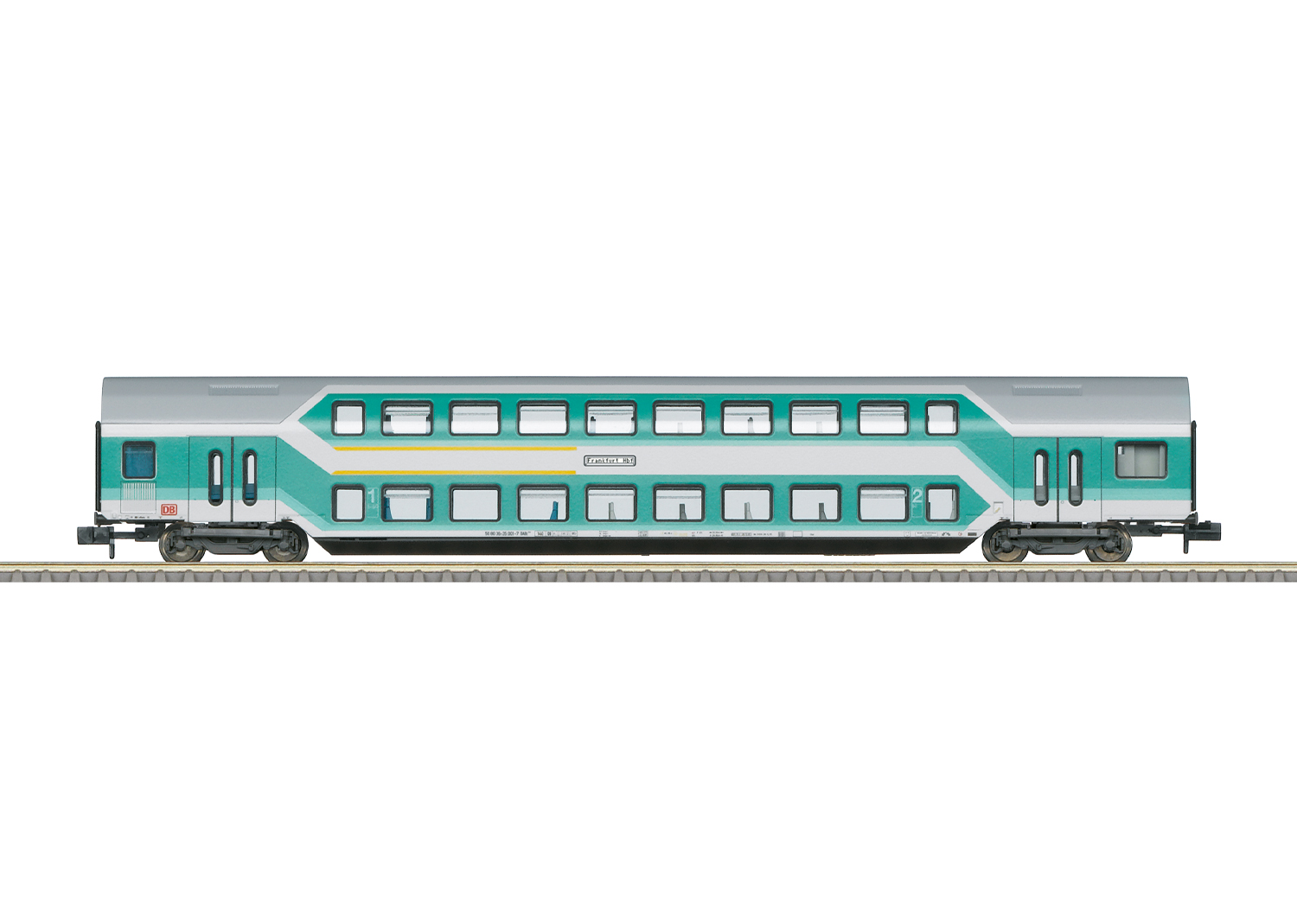 Minitrix 18419 Spur N Doppelstockwagen Bauart DABz    99,99