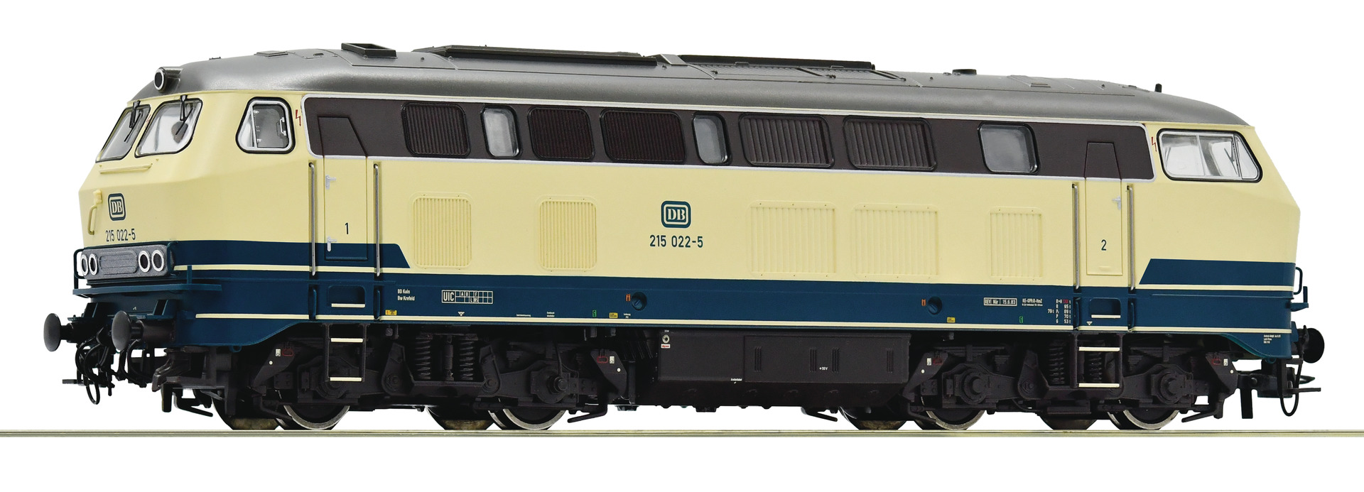 ROCO 70761 Spur H0  Diesellok BR 215 DB Epoche 4   ##ey