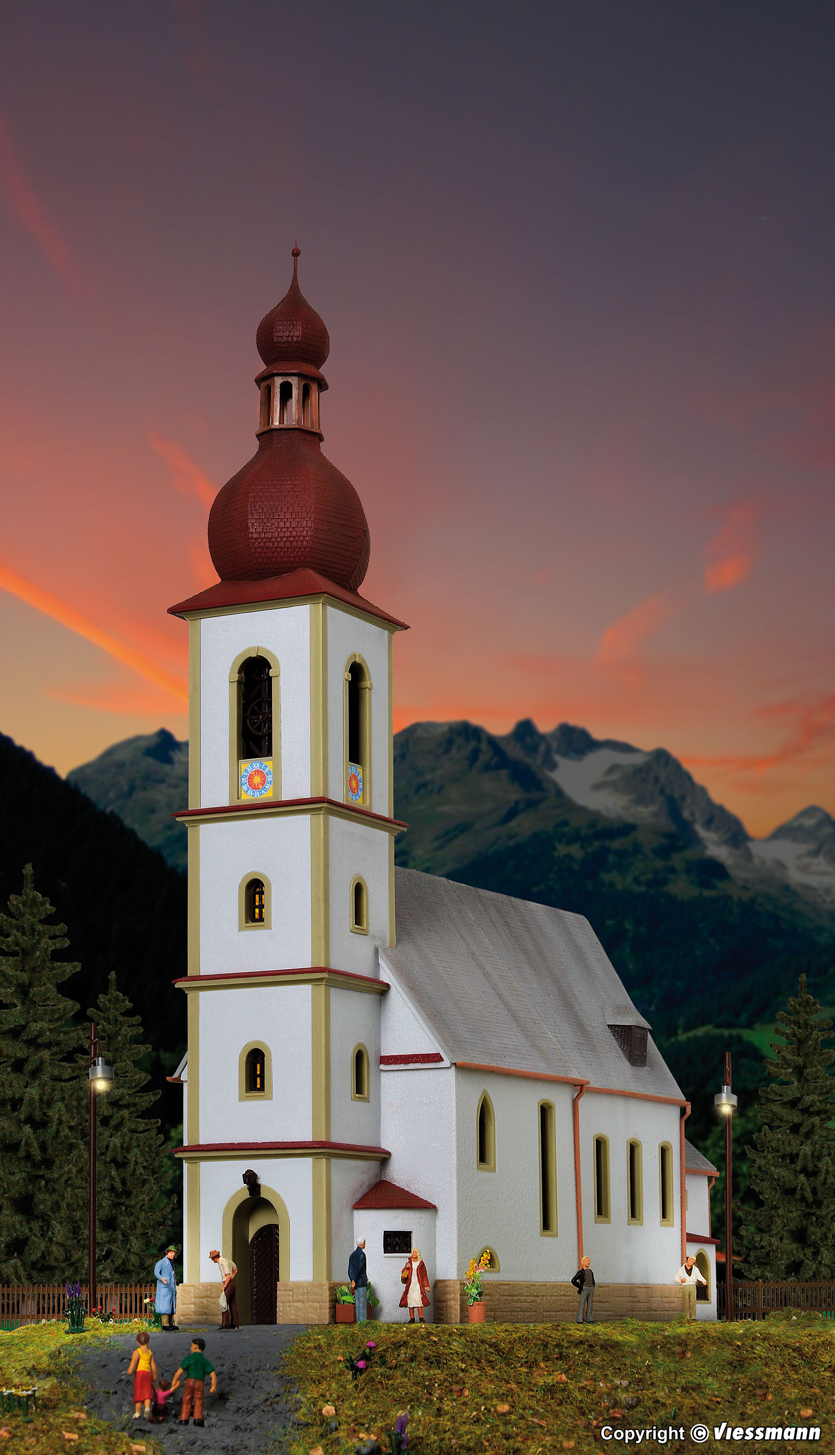 Kibri 39770 Spur H0 Kirche in Ramsau               47,95