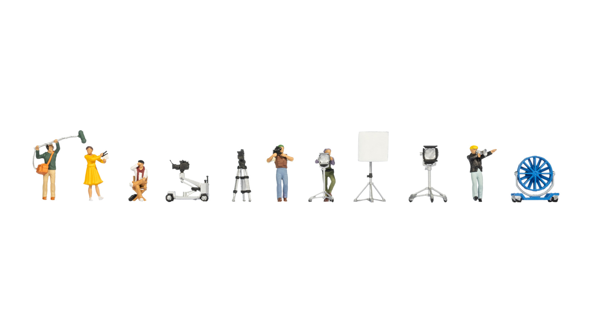 NOCH 16293 Spur H0 Figuren-Themenwelt „Filmset" Inha35,99