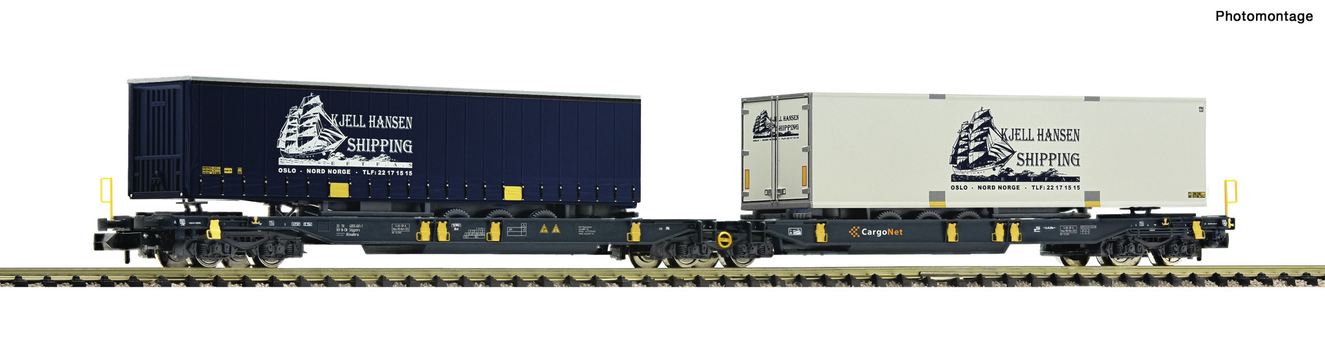 Fleischmann 825012 Spur N T2000 Cargonet + Kjell Hansen Ep 6
