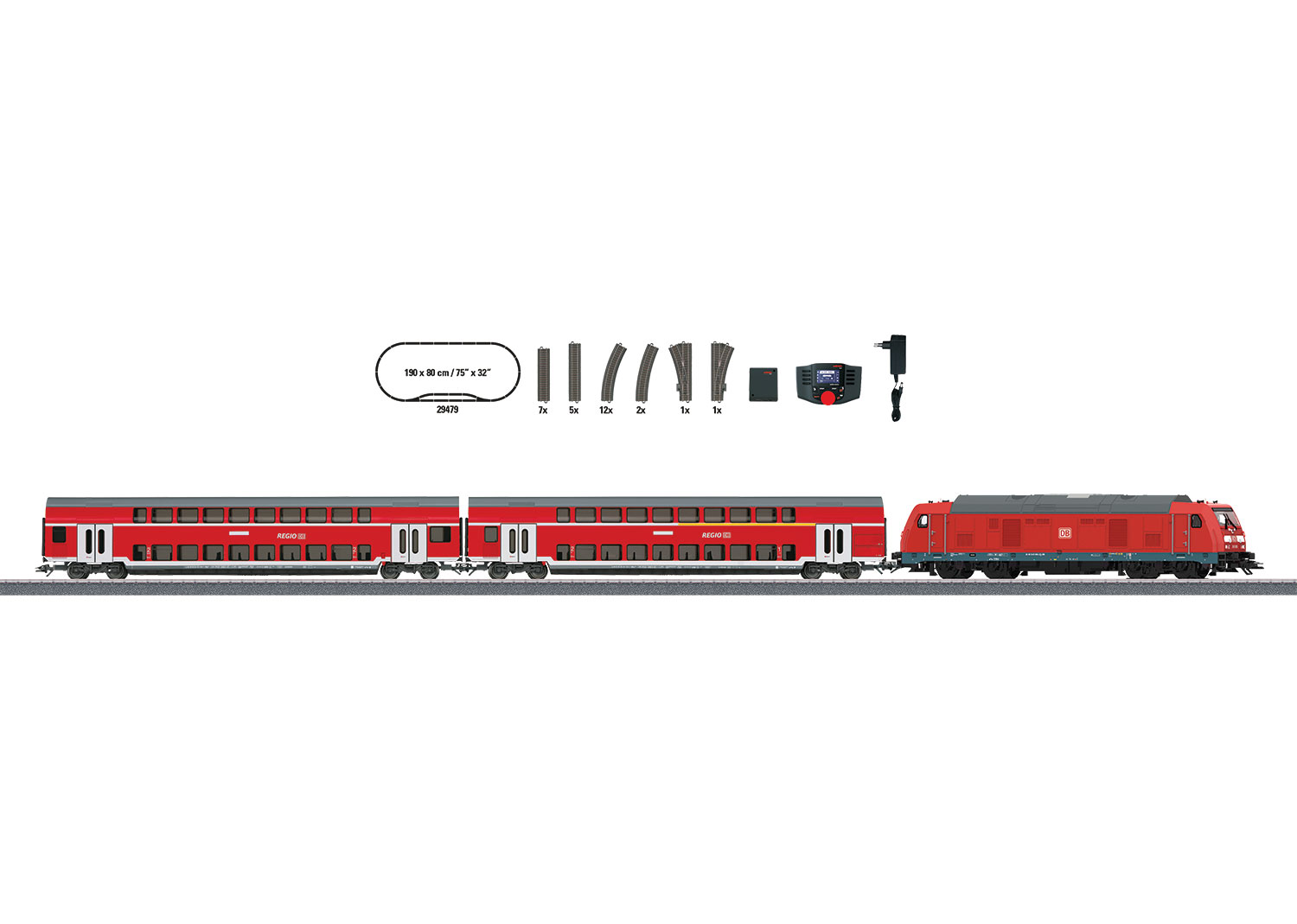 Märklin 29479 Spur H0  Digital-Startpackung Regional-E399