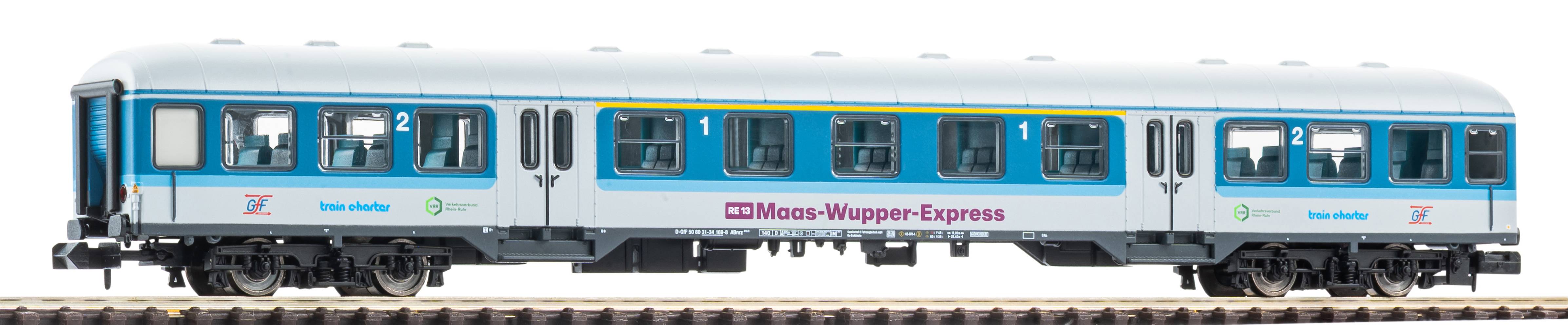 PIKO 40655 Spur N   N Personenwagen n-Wagen 1. / 2. 52,5