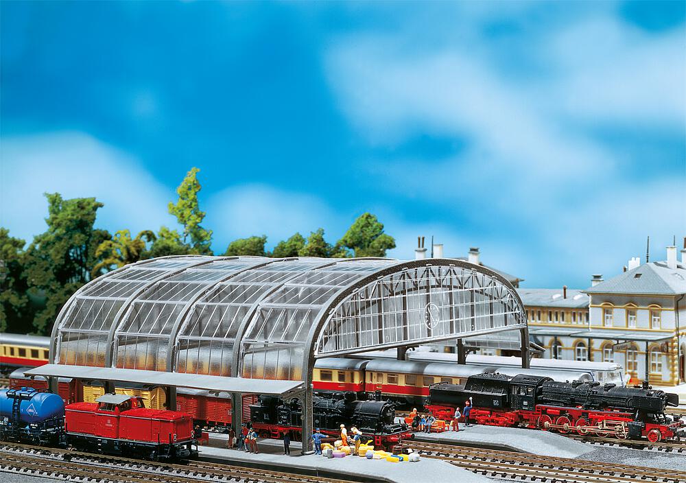 Faller 222127 Spur N Bahnhofshalle          43,99