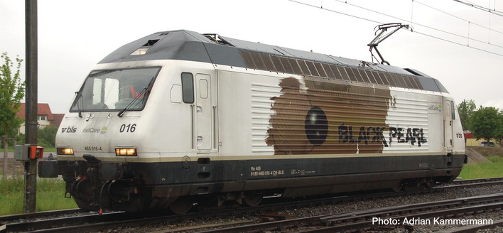 ~ E-Lok 465 016-4 Black Pearl ohne Sound rr2017