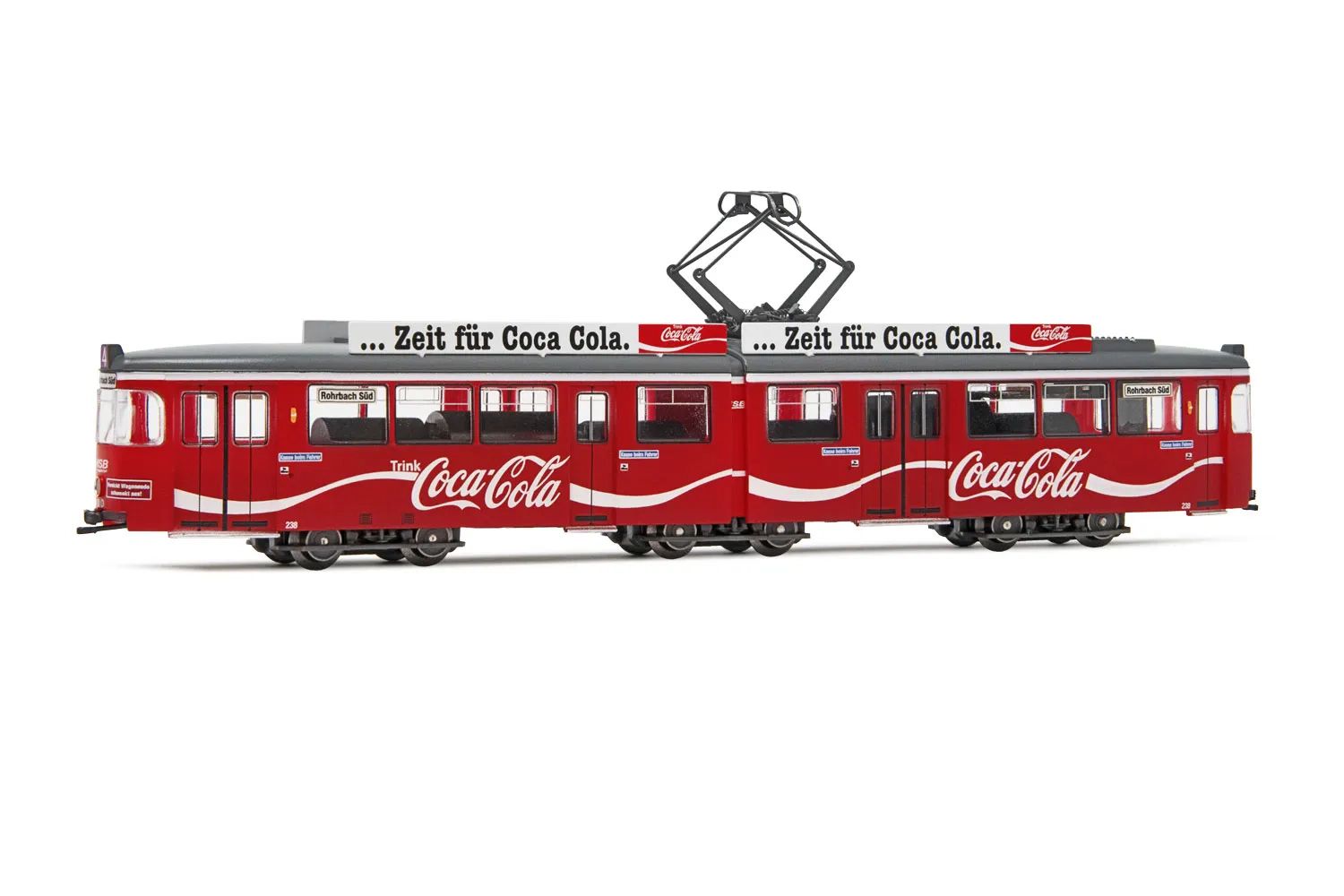 Arnold 2530D Spur N Tram, DUEWAG GT6, Coca Cola H